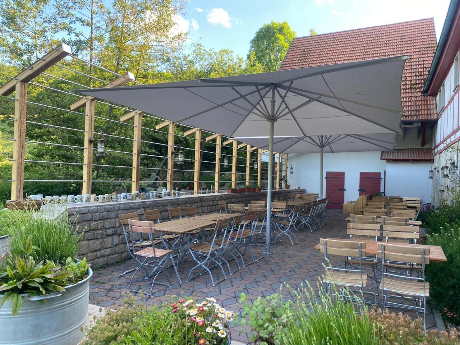 Gasthaus Holdermuehle เครกลิงเงิน ภายนอก รูปภาพ